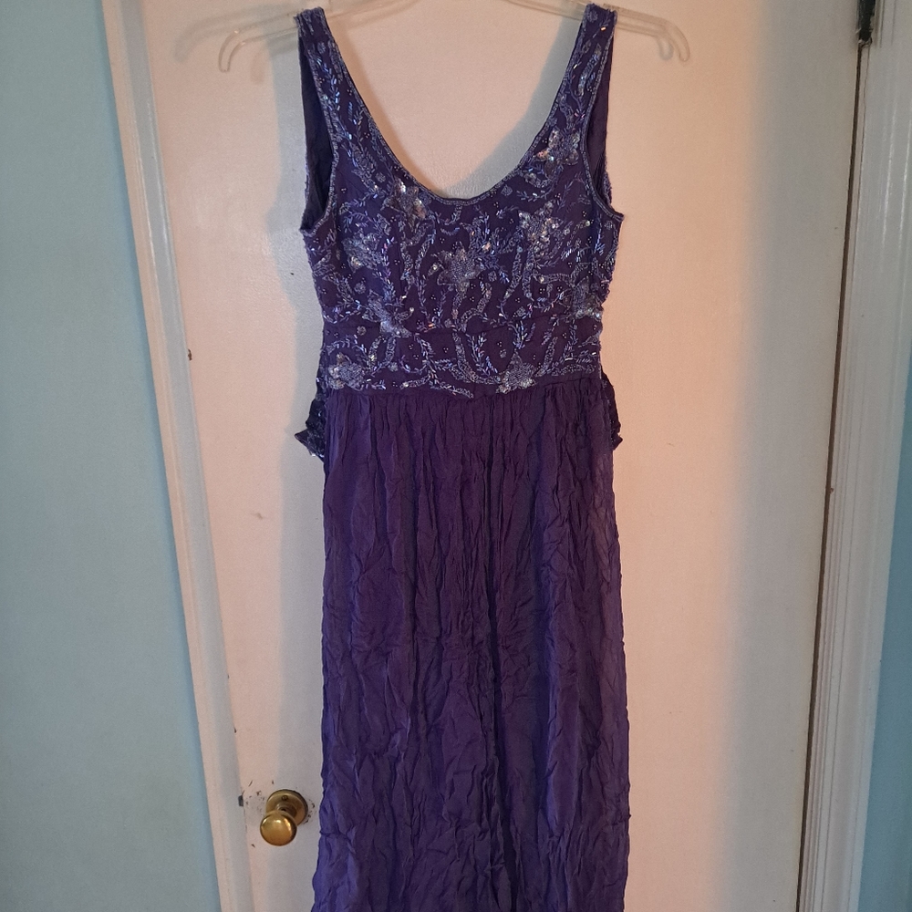 Women's Casandra stone dress sz 8 purple